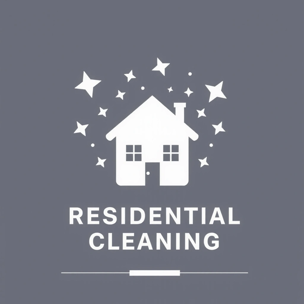 Icon pentru curățenie rezidențială